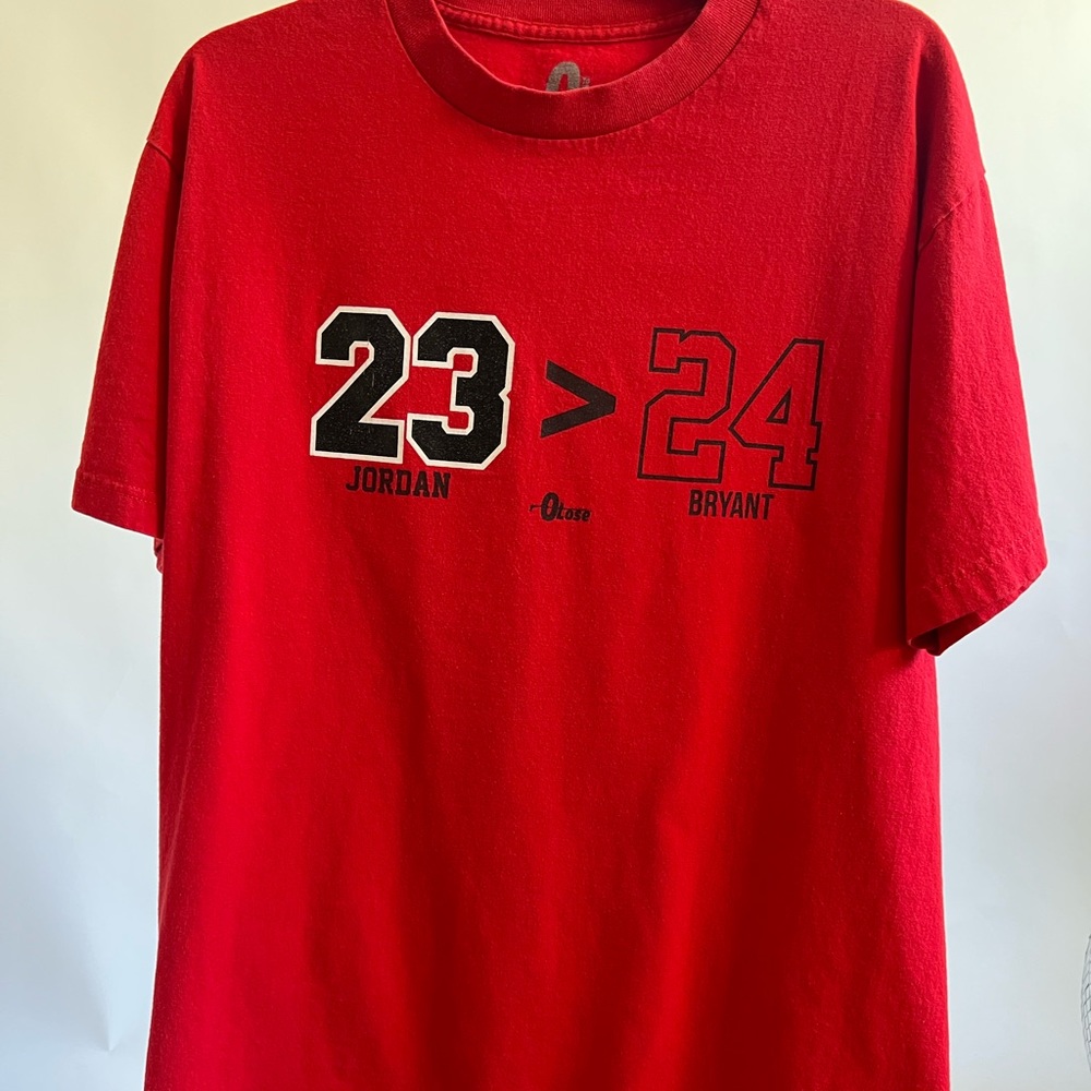 Jordan/Kobe Red shirt